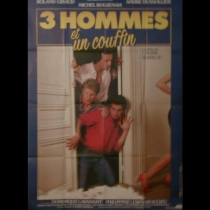 3 HOMMES ET UN COUFFIN