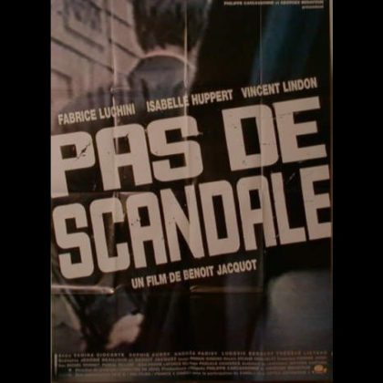 PAS DE SCANDALE