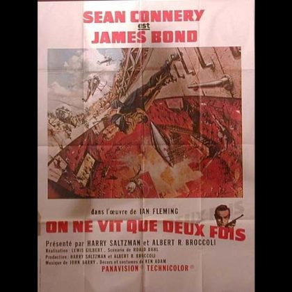 ON NE VIT QUE DEUX FOIS - Titre original : YOU ONLY LIVE TWICE