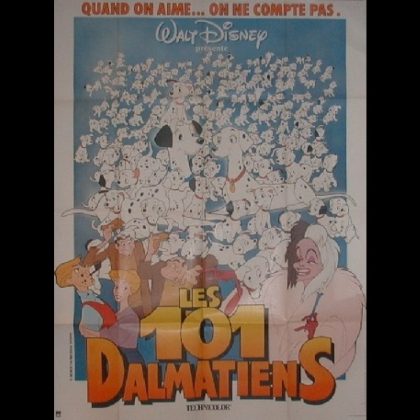 LES 101 DALMATIENS - RESSORTIE 1987