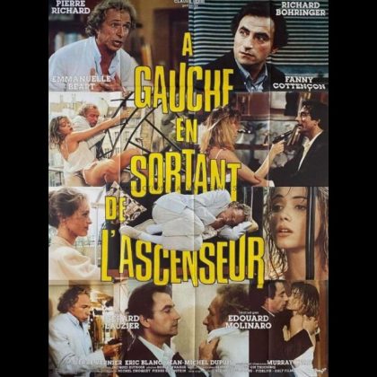 A GAUCHE EN SORTANT DE L'ASCENSEUR