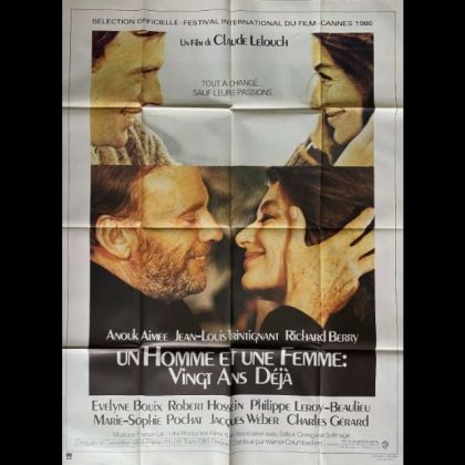 UN HOMME ET UNE FEMME-VINGT ANS DEJA