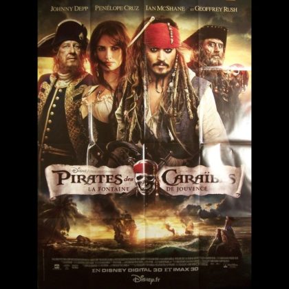 PIRATES DES CARAIBES  - LA FONTAINE DE JOUVENCE