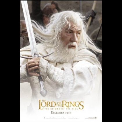 LE SEIGNEUR DES ANNEAUX : LE RETOUR DU ROI (GANDALF)