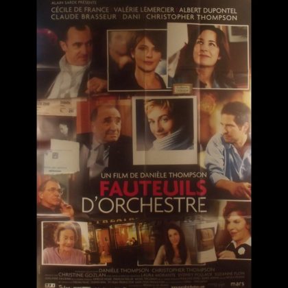 FAUTEUIL D'ORCHESTRE