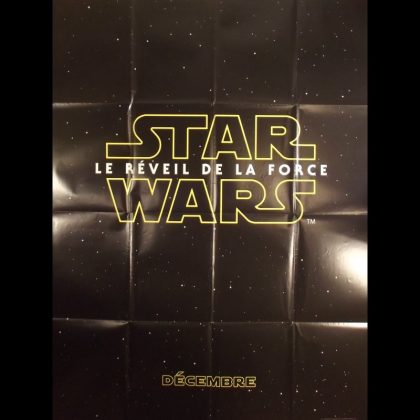 STAR WARS LE REVEIL DE LA FORCE