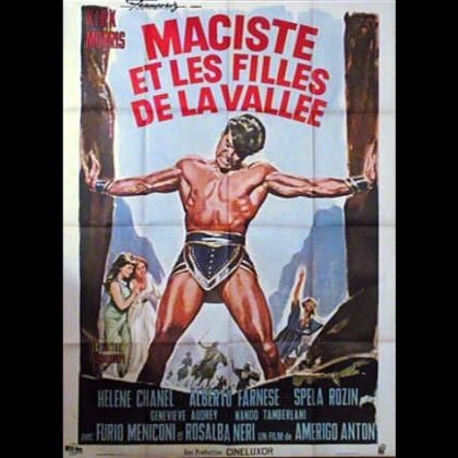 MACISTE ET LES FILLES DE LA VALLEE - VALLE DELL'ECO TONANTE