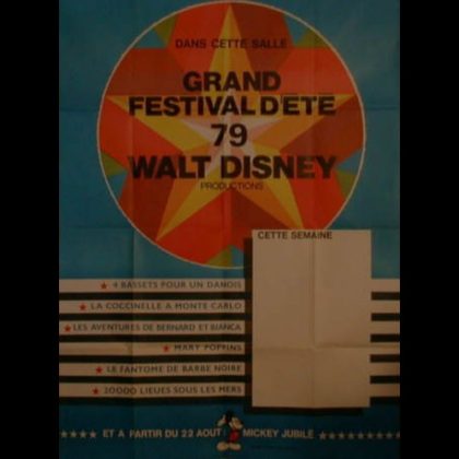 GRAND FESTIVAL D'ETE 79 WALT DYSNEY