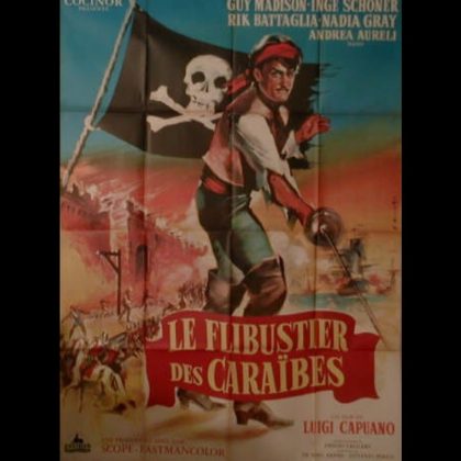 LE FLIBUSTIER DES CARAIBES - L'AVVENTURIERO DELLA TORTUGA