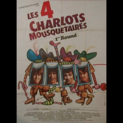 LES QUATRES CHARLOTS MOUSQUETAIRES
