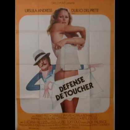 DEFENSE DE TOUCHER