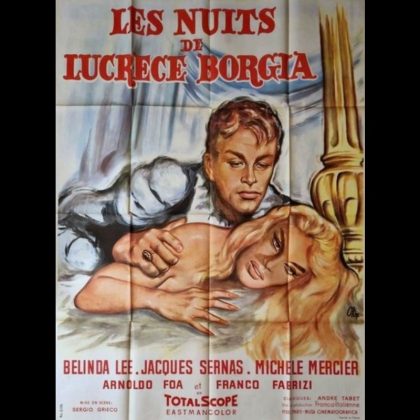 LES NUITS DE LUCRECE BORGIA - Titre original : LE NOTTI DI LUCREZIA BORGIA