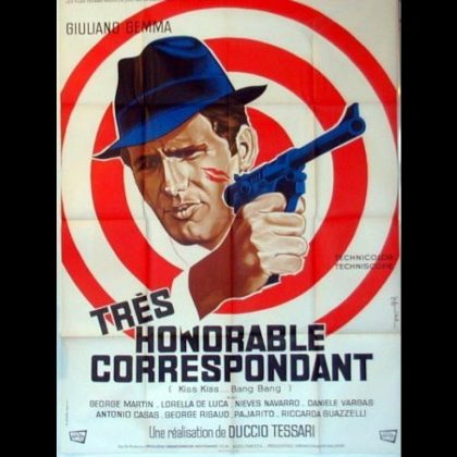 TRES HONORABLE CORRESPONDANT - Titre original : KISS KISS... BANG BANG