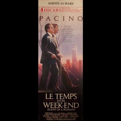 LE TEMPS D'UN WEEK-END - Titre original : SCENT OF A WOMAN