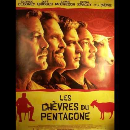 LES CHEVRES DU PENTAGONE - Titre original : THE MEN WHO STARE AT GOATS