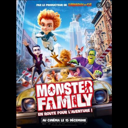 MONSTER FAMILY en route pour l'aventure