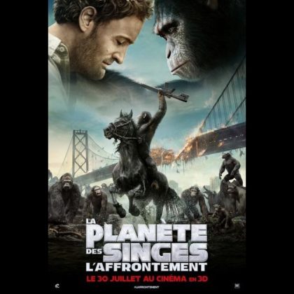 LA PLANETE DES SINGES - L'AFFRONTEMENT - VISUEL B