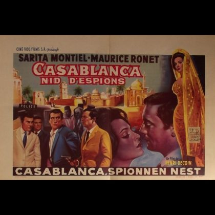 CASABLANCA NID D'ESPIONS - SPIONAGGIO A CASABLANCA