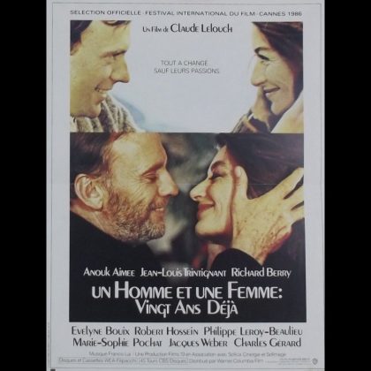 UN HOMME ET UNE FEMME VINGT DÉJÀ