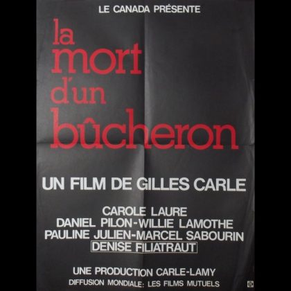 LA MORT D'UN BUCHERON