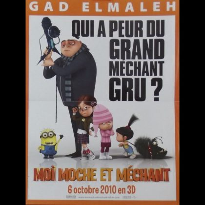MOI MOCHE ET MECHANT