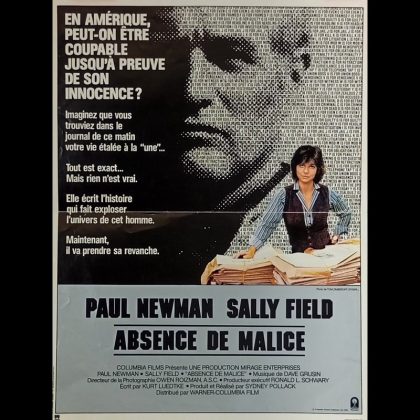 ABSENCE DE MALICE