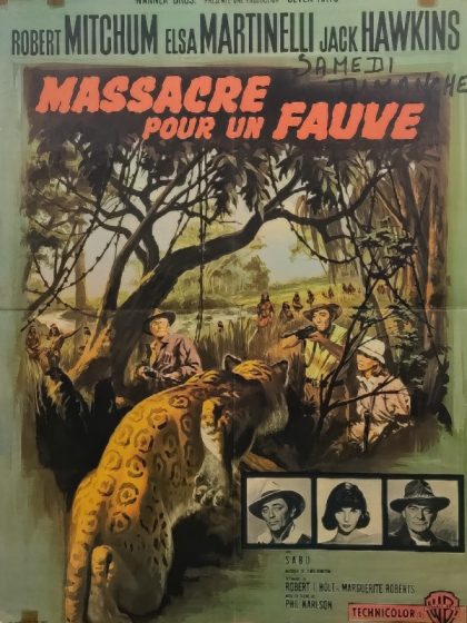 MASSACRE POUR UN FAUVE