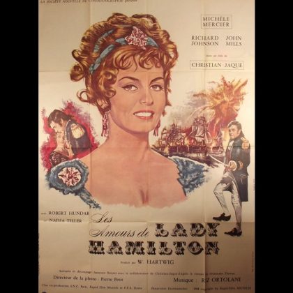 LES AMOURS DE LADY HAMILTON - Titre original : LE CALDE NOTTI DI LADY HAMILTON